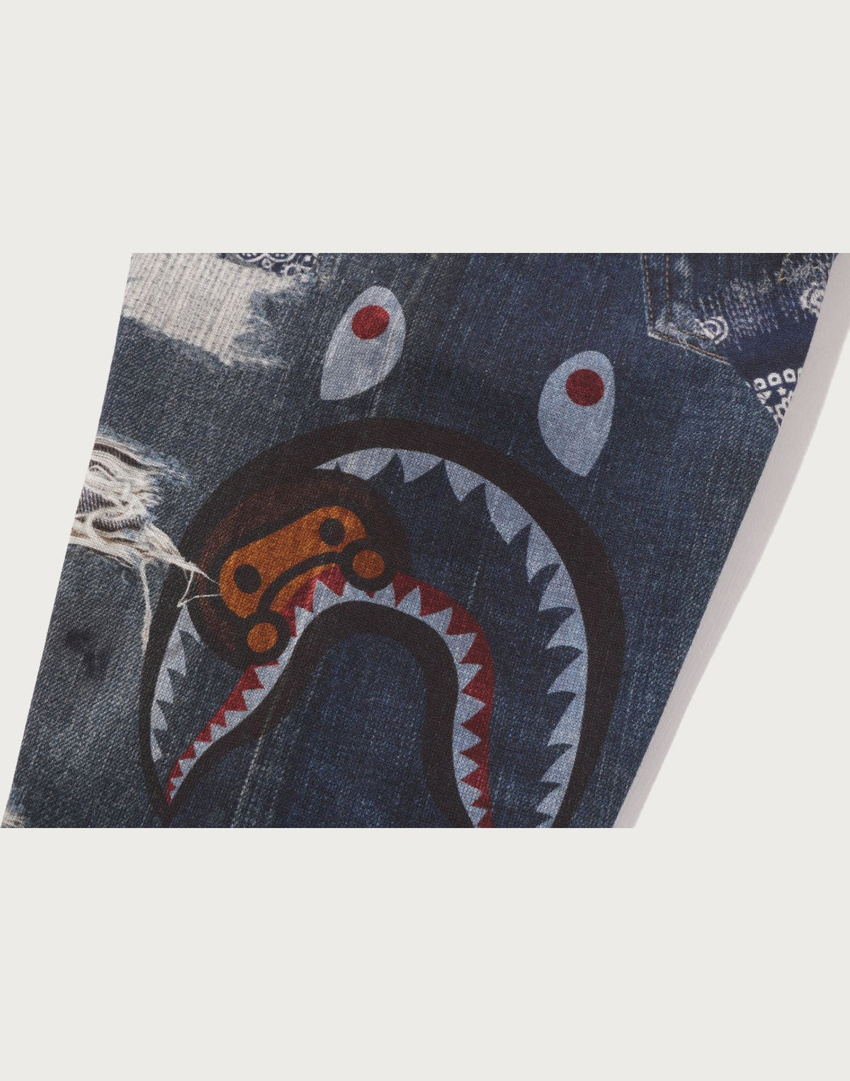 BABY MILO FRIENDS DENIM PRINT SWEAT PANTS KIDS