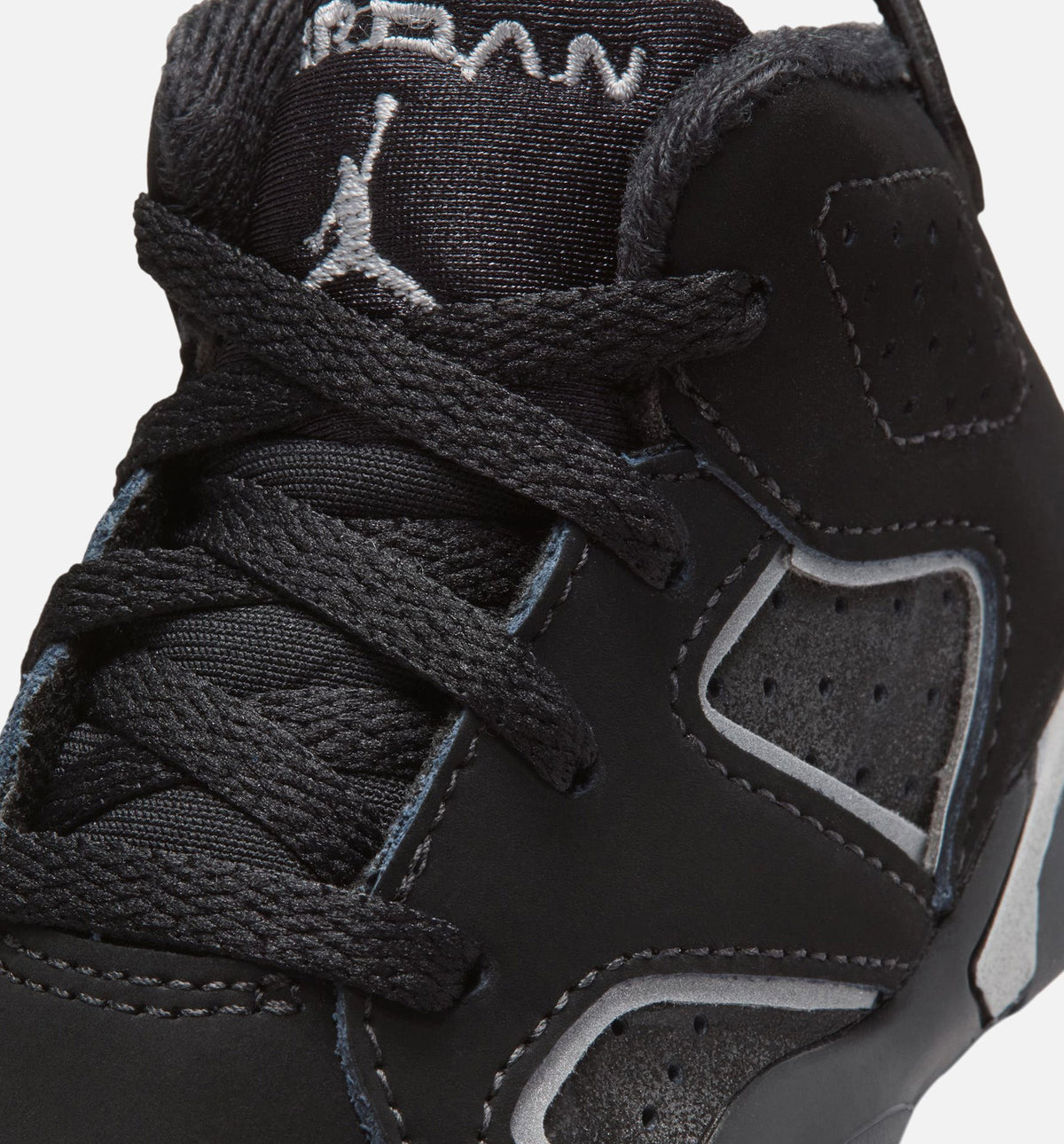 Air Jordan 6 Cap & Gown Infant/Toddler Lifestyle Shoe - Black/Reflective Silver/Black