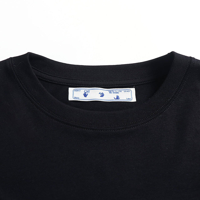 OFF-WHITE "Pascal Skeleton" Girl & Skeleton Graphic T-Shirt
