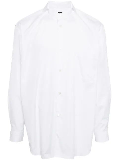 Black Comme Des Garçons cotton poplin shirt