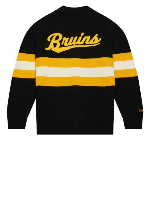 Mitchell & Ness NHL "100th Anniversary Bruins" cardigan