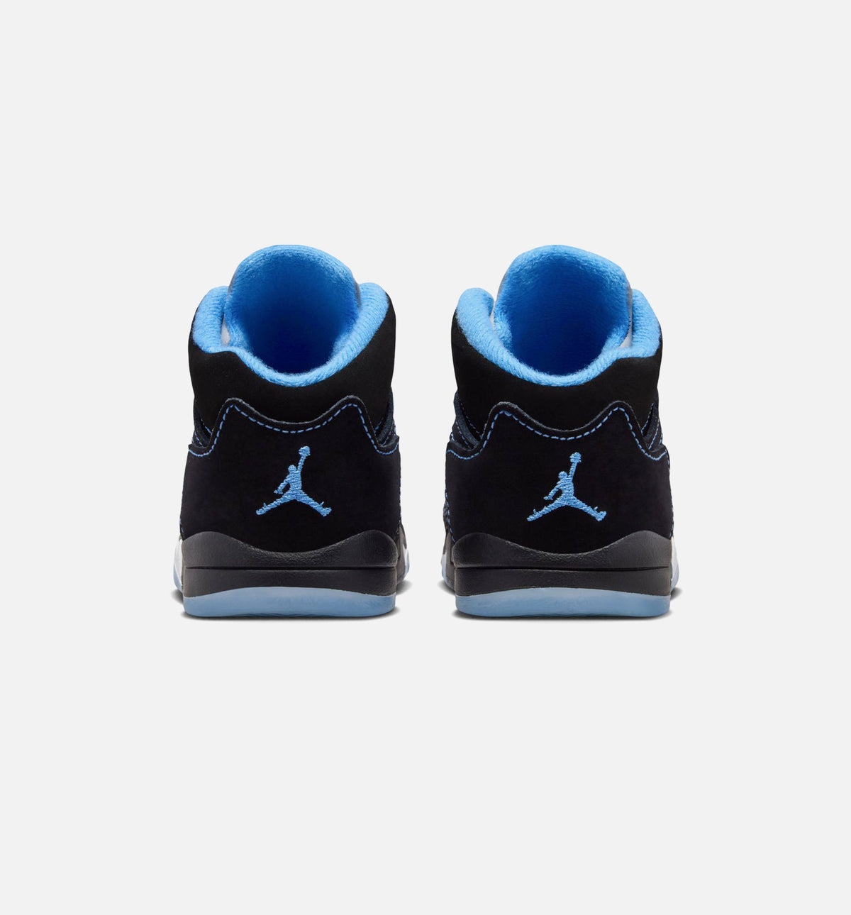 Air Jordan 5 Retro Black Carolina Infant/Toddler Lifestyle Shoe - Black/University Blue/White