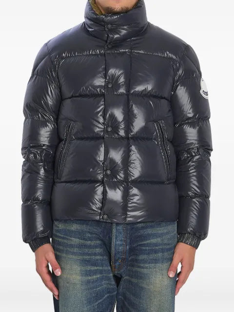 Moncler buttoned-up padded jacket