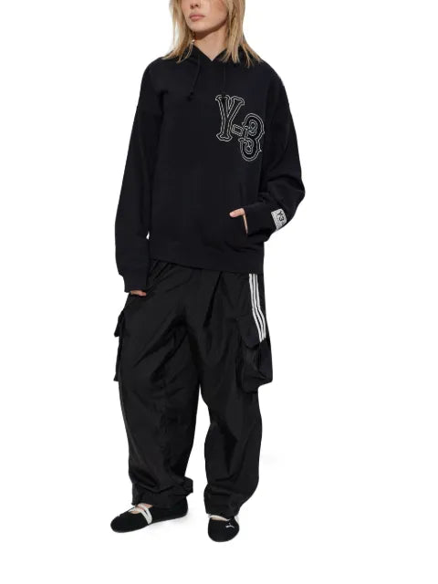 Y-3 Elite 5 GFX logo-print hoodie