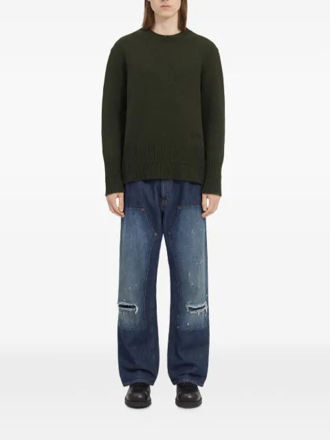 MM6 Maison Margiela wool crew-neck sweater
