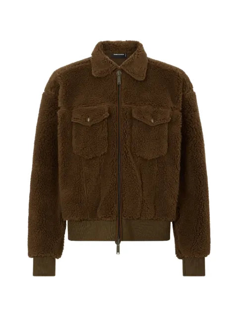 DSQUARED2 teddy oversized jean jacket