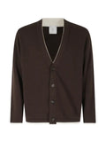 Eleventy button-fastening V-neck cardigan
