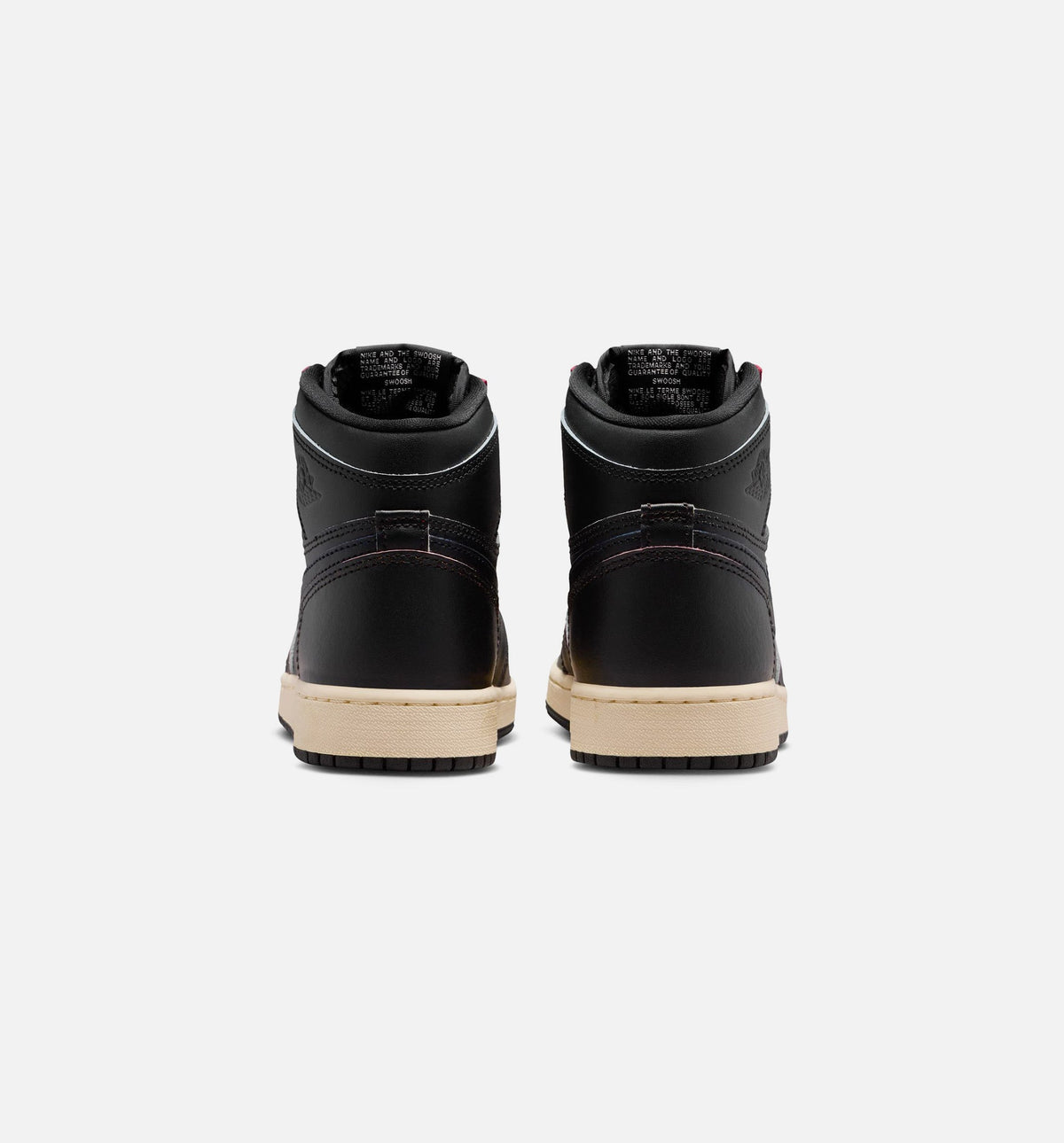 Air Jordan 1 Retro High OG Grade School Lifestyle Shoe - Black/Muslin