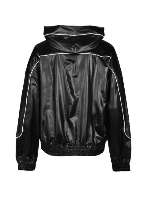 BREATH piping-detail hoodie