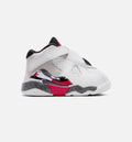 Air Jordan 8 Retro White and True Red Infant/Toddler Lifestyle Shoe - White/Black/True Red