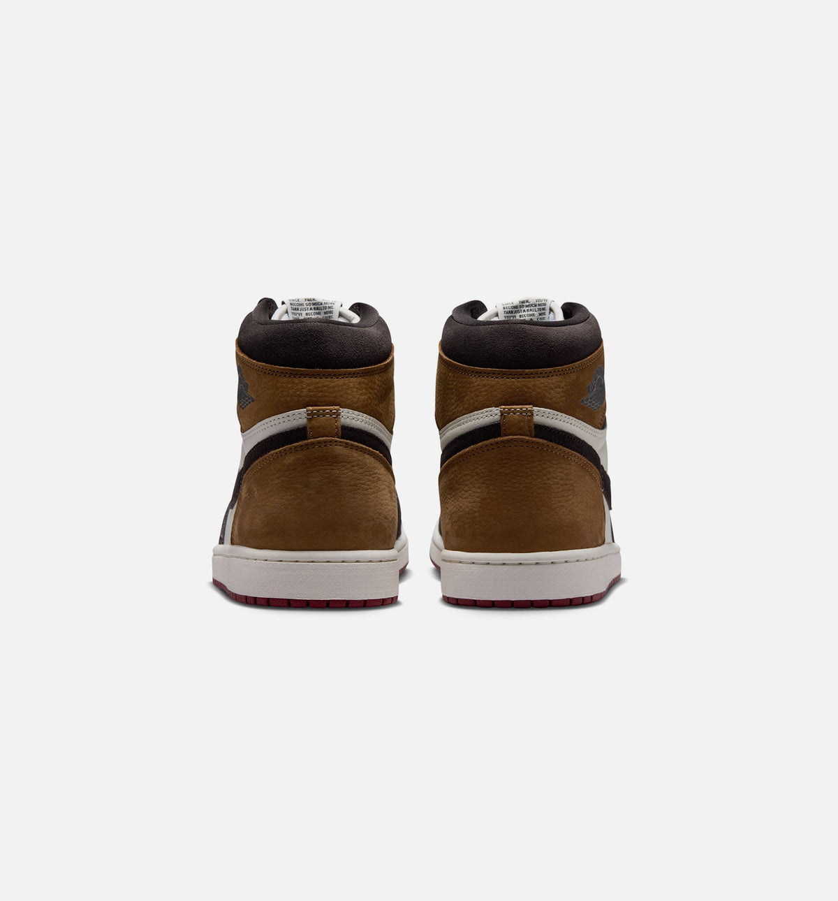 Air Jordan 1 Retro High OG Love Letter Men's Lifestyle Shoe - Shadow Brown/Team Red/Light British Tan
