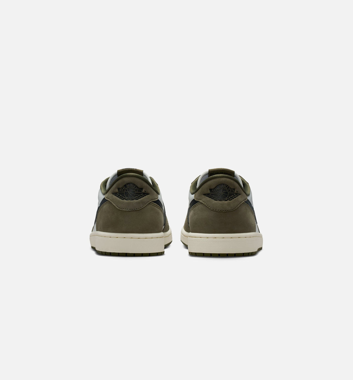 Air Jordan 1 Low OG Men's Lifestyle Shoe - Medium Olive/Black/Summit White/Sail
