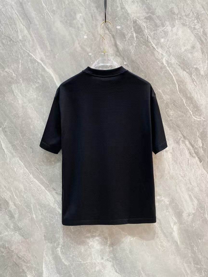 AMIRI Botanical Logo Short‑Sleeve Crew Neck T‑Shirt