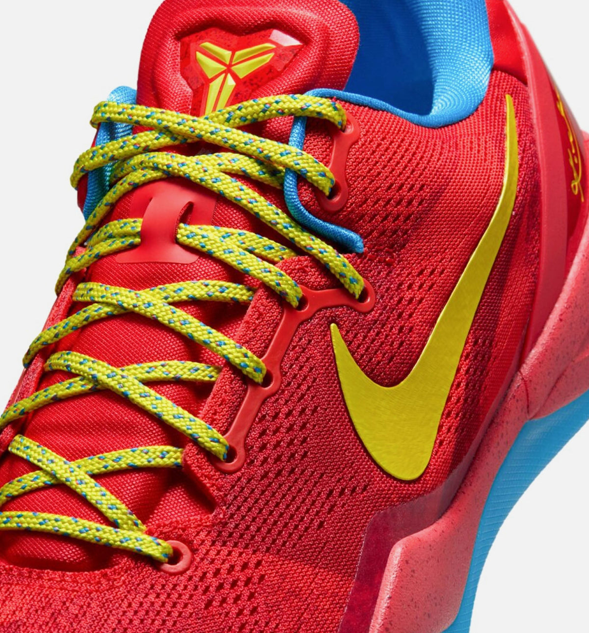 Kobe VIII Protro Year of the Horse Men's Lifestyle Shoe - Light Crimson/Vivid Blue/Bright Citron