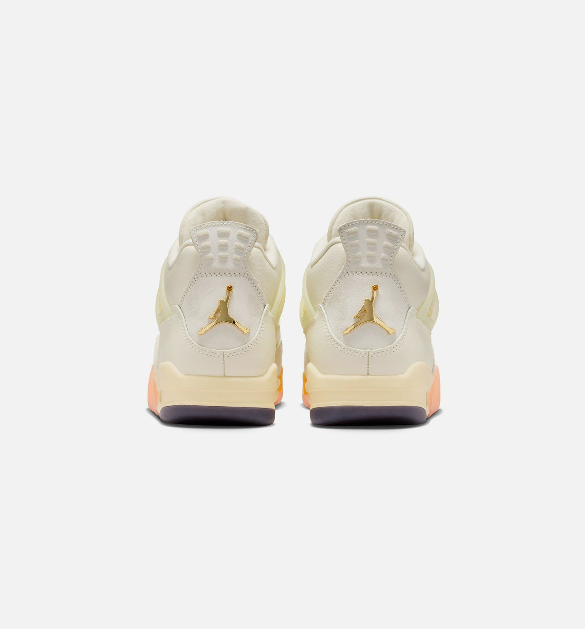 Air Jordan 4 Retro Birds of Paradise Women's Lifestyle Shoe - Coconut Milk/Metallic Gold/Muslin/Bright Mango/Sundial/Black