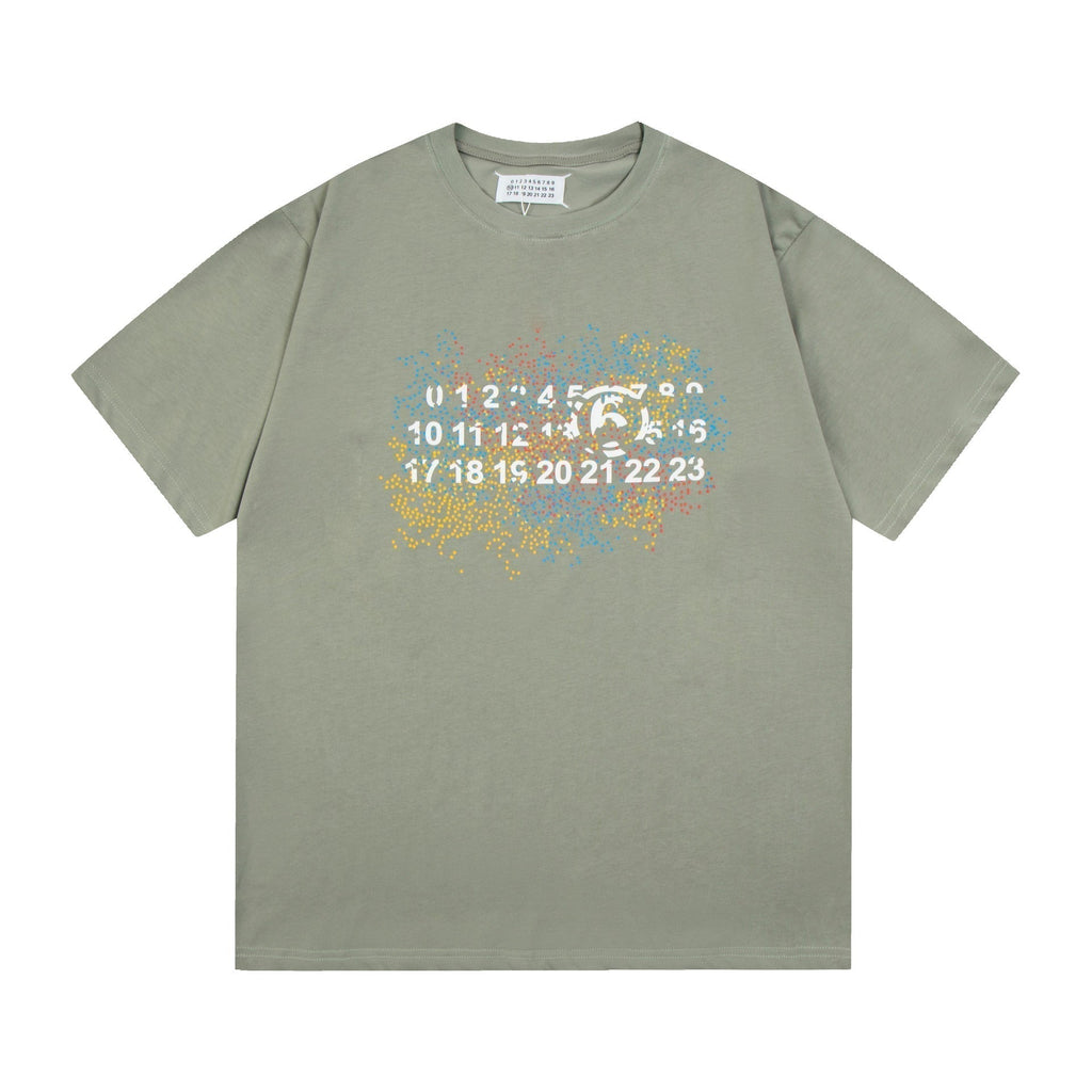 Maison Margiela T-shirt Crew Neck Loose Short Sleeve T-shirt
