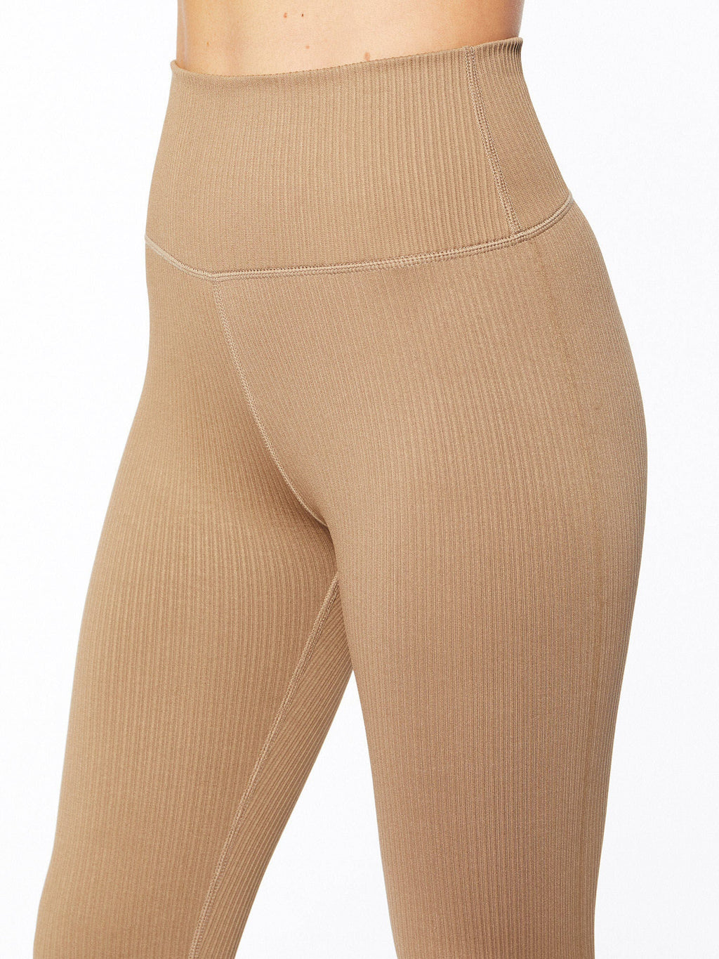 SEAMLESS RIB LEGGING PUTTY