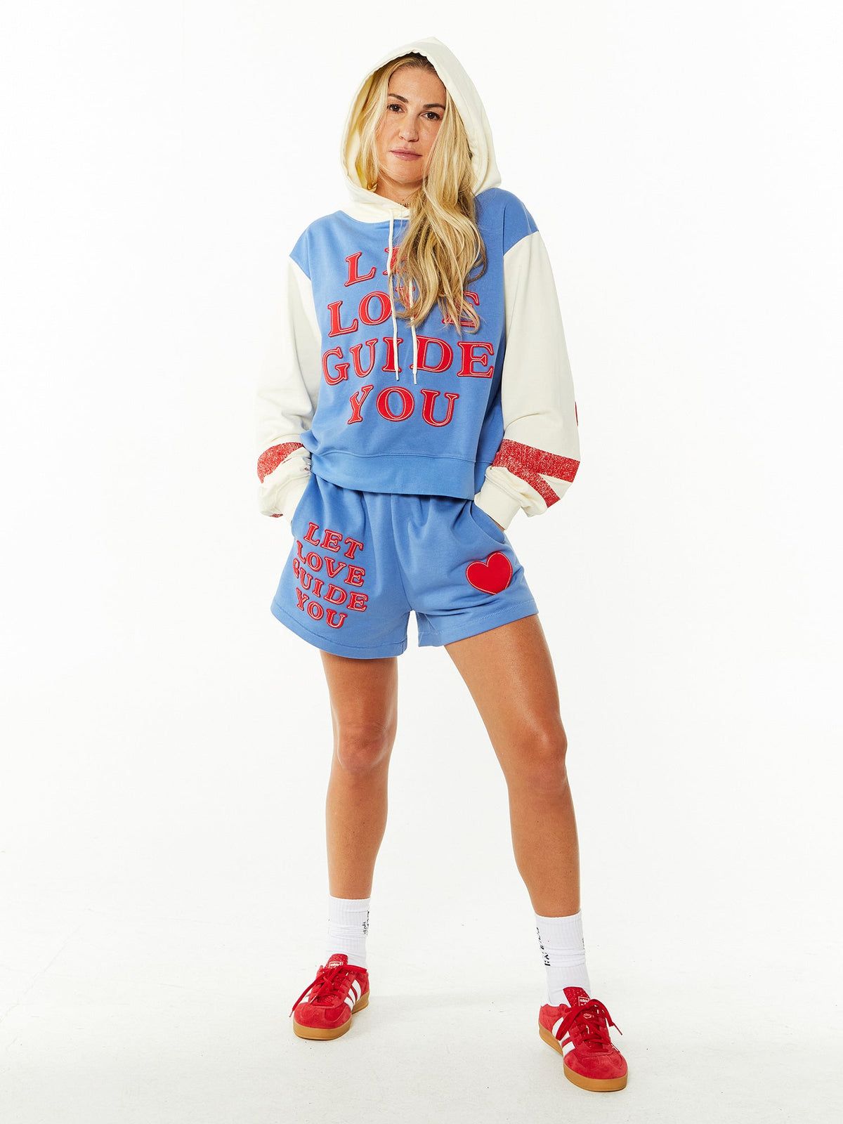 LET LOVE GUIDE YOU SWEATSHORT