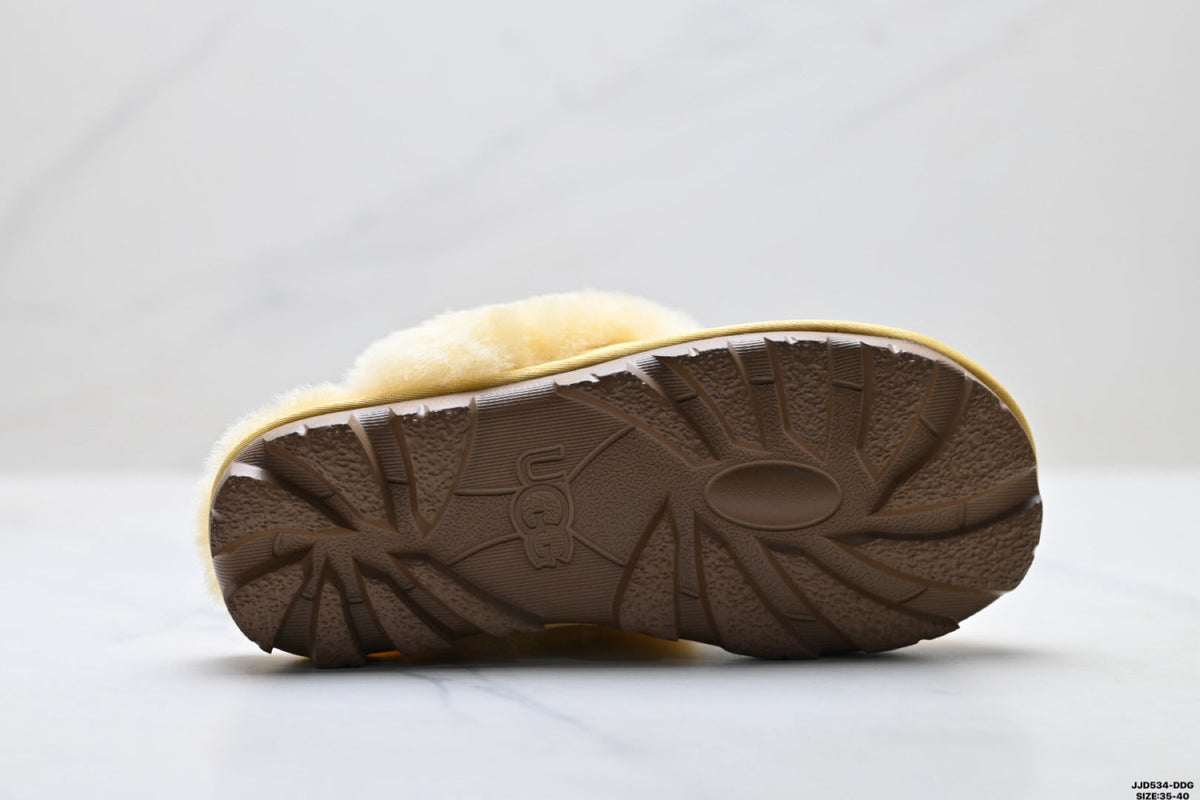 UGG Slipper Evolution Shearling Closed-Toe Slippers
