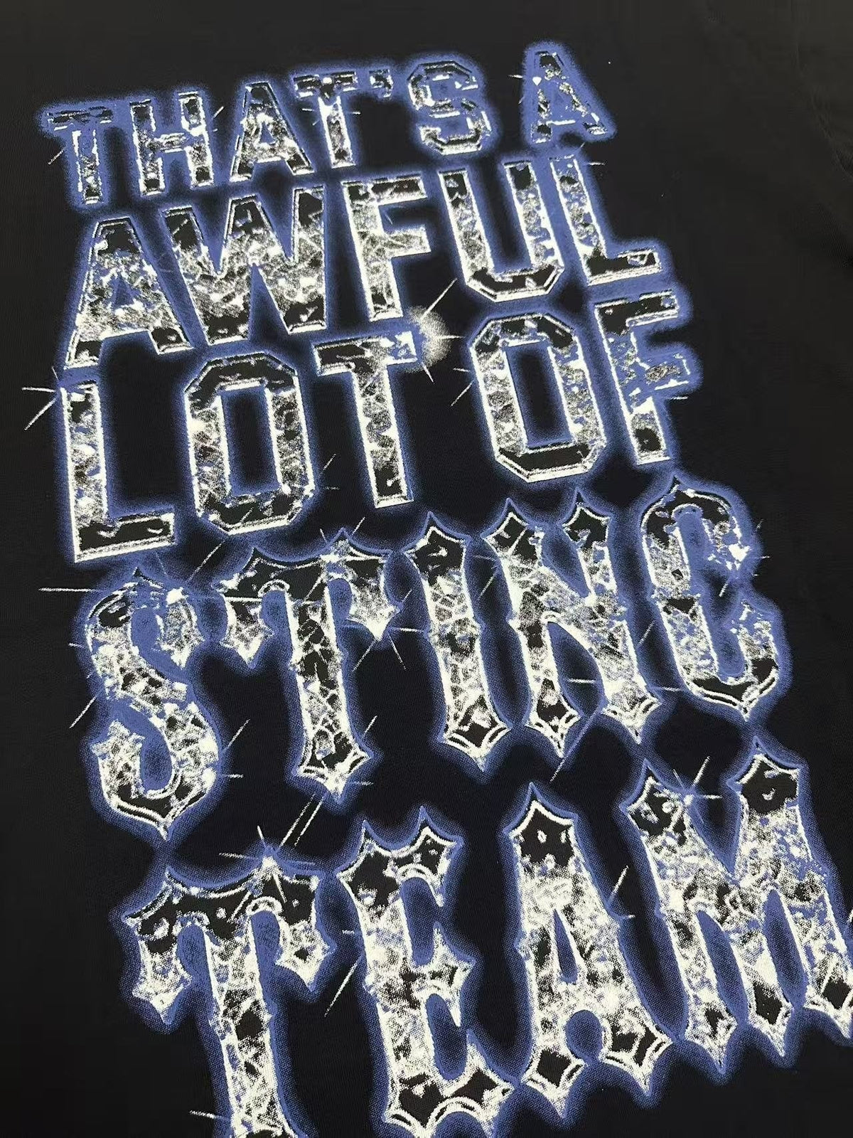 THAT'S A AWFUL LOT OF COUGH SYRUP Skull Graphic T-Shirt