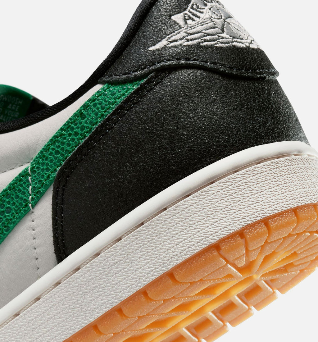 Air Jordan 1 Retro Low OG Phantom and Pine Green Men's Lifestyle Shoe - Phantom/Pine Green/Black