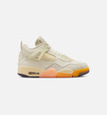 Air Jordan 4 Retro Birds of Paradise Women's Lifestyle Shoe - Coconut Milk/Metallic Gold/Muslin/Bright Mango/Sundial/Black