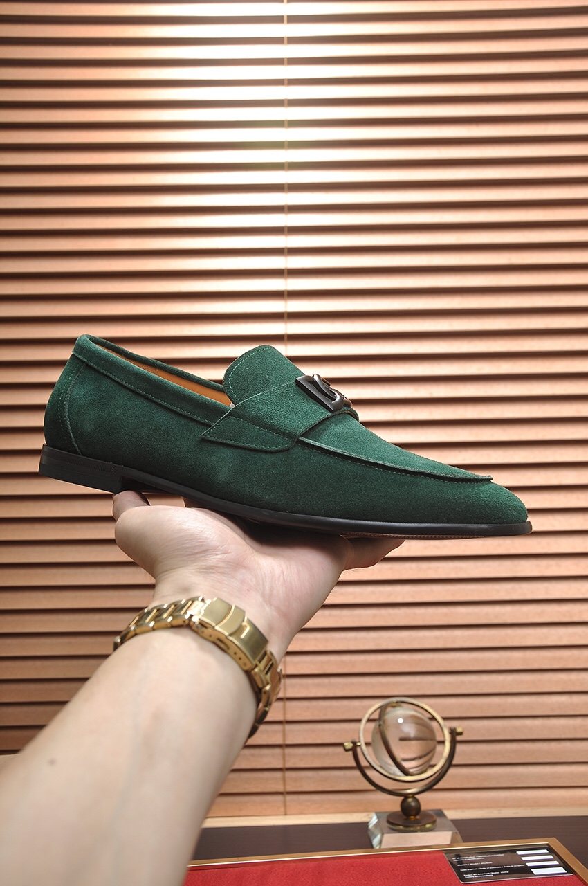 Dolce & Gabbana Bernini Logo Loafers